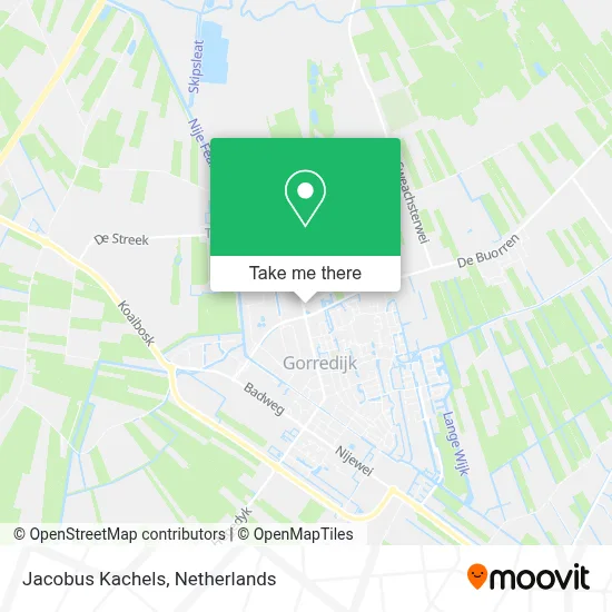 Jacobus Kachels map