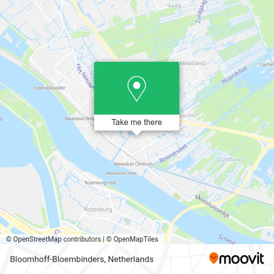 Bloomhoff-Bloembinders Karte