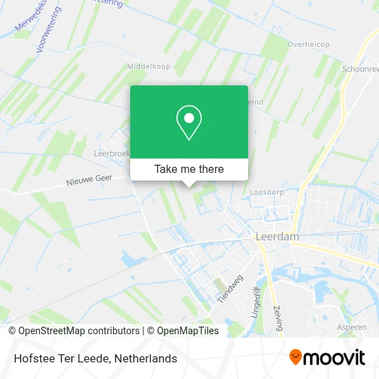 Hofstee Ter Leede map