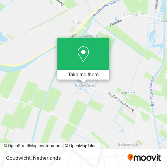 Goudwicht map
