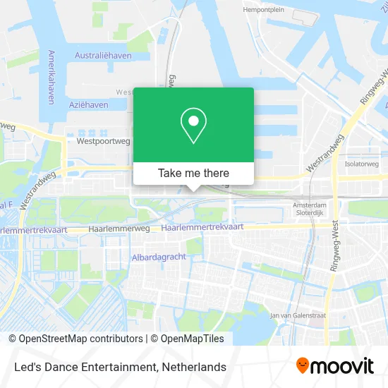 Led's Dance Entertainment map