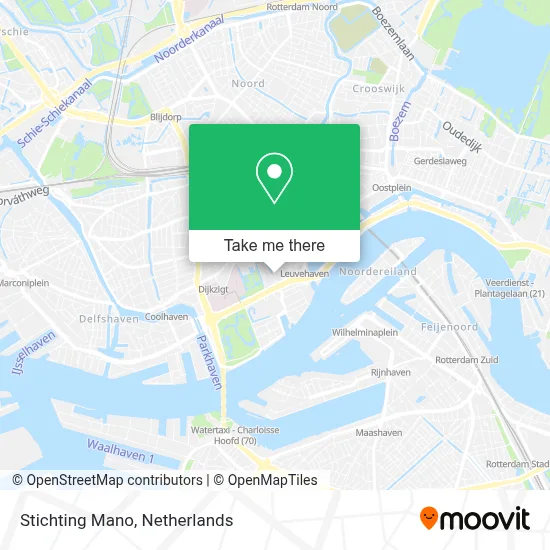 Stichting Mano map