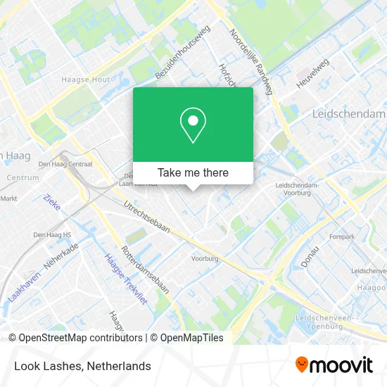 Look Lashes map