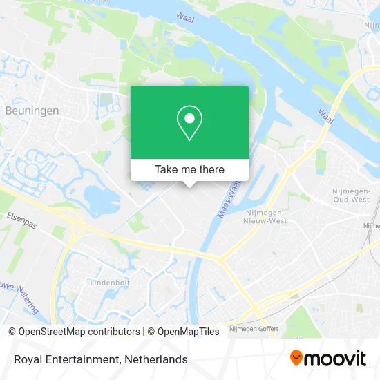 Royal Entertainment map