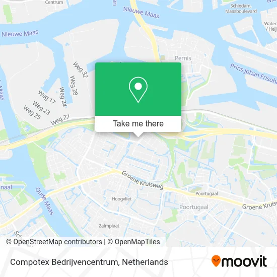 Compotex Bedrijvencentrum map