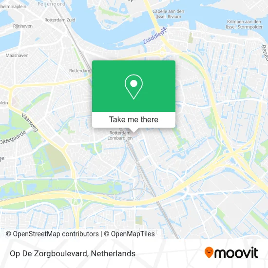 Op De Zorgboulevard map