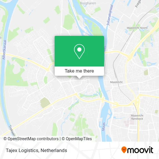 Tajex Logistics map