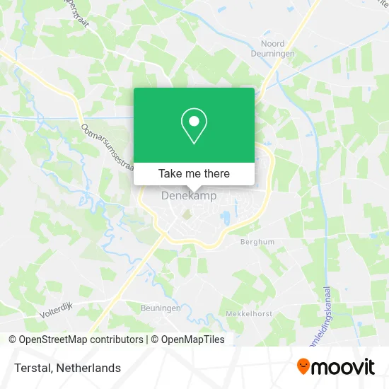 Terstal map