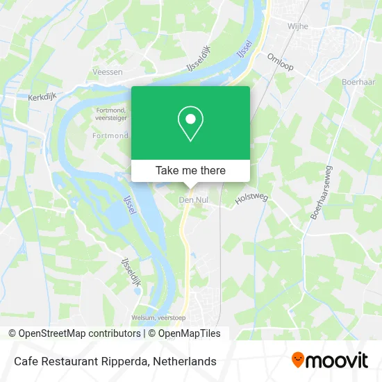 Cafe Restaurant Ripperda map