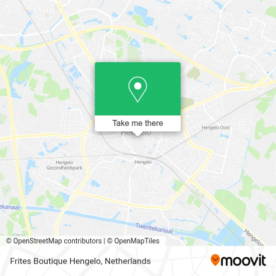 Frites Boutique Hengelo map