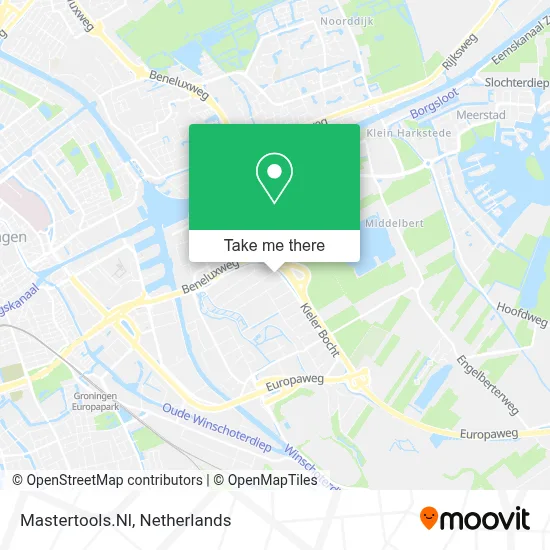 Mastertools.Nl map