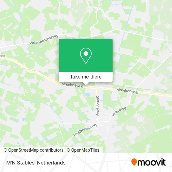 M'N Stables map