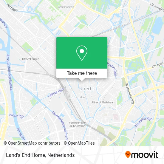 Land's End Home map
