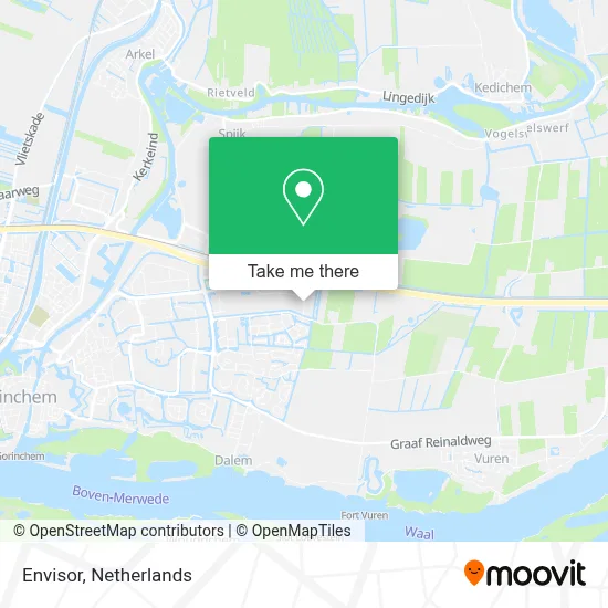 Envisor map