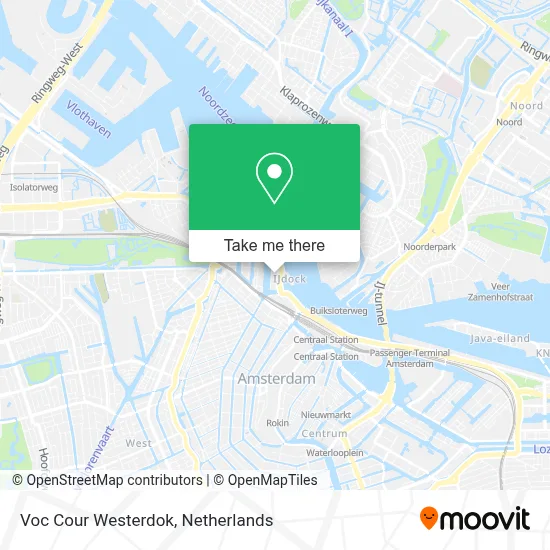 Voc Cour Westerdok map
