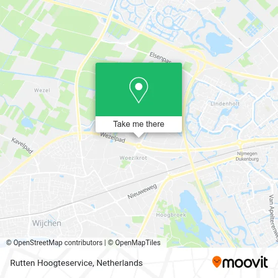 Rutten Hoogteservice map