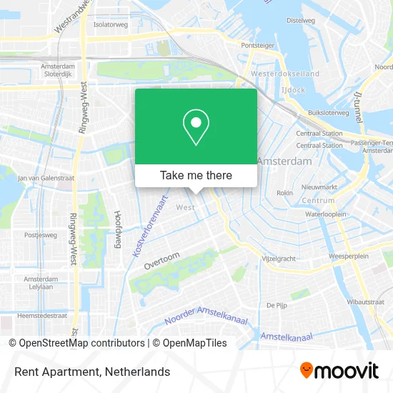 Rent Apartment map