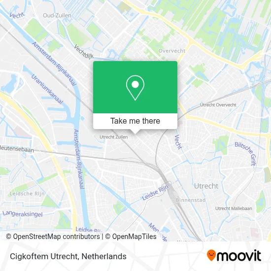 Cigkoftem Utrecht Karte