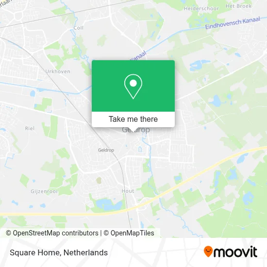 Square Home map
