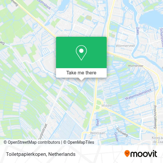 Toiletpapierkopen map