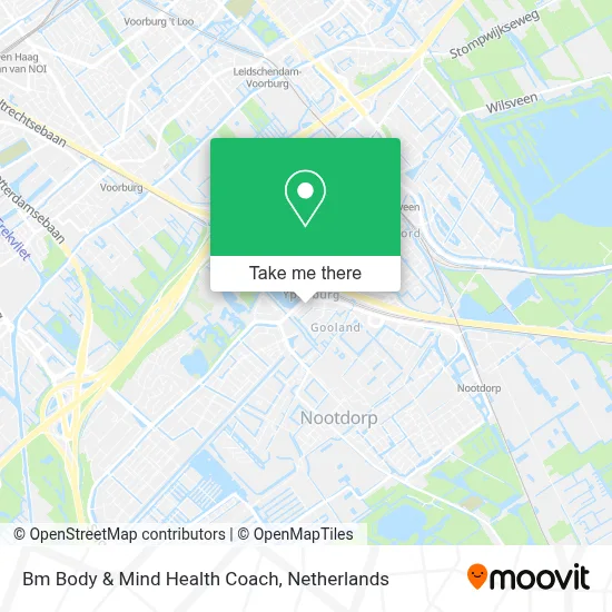 Bm Body & Mind Health Coach map