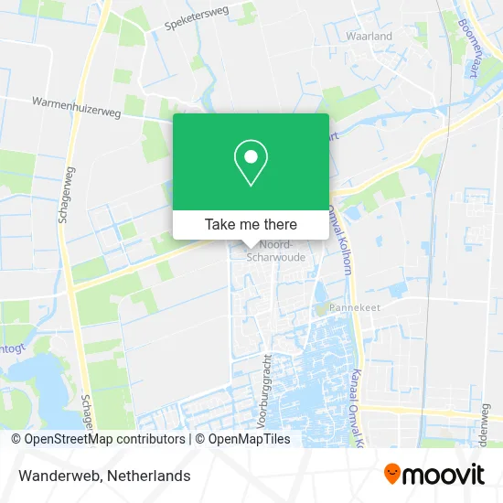 Wanderweb map
