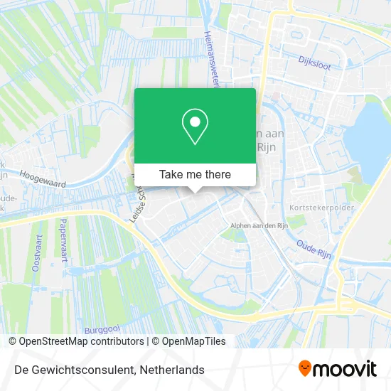 De Gewichtsconsulent map