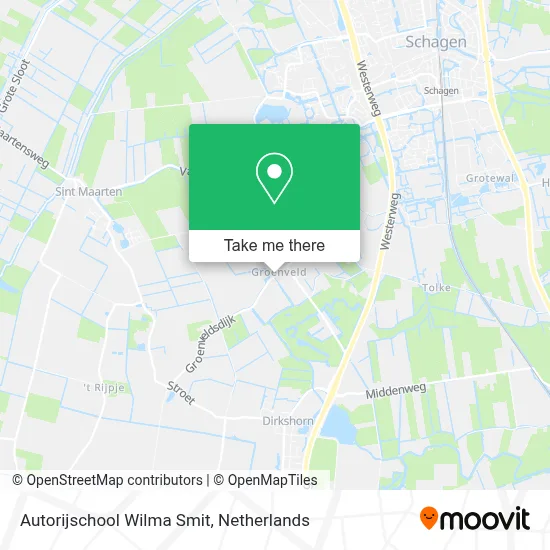 Autorijschool Wilma Smit map