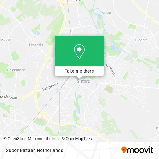 Super Bazar map