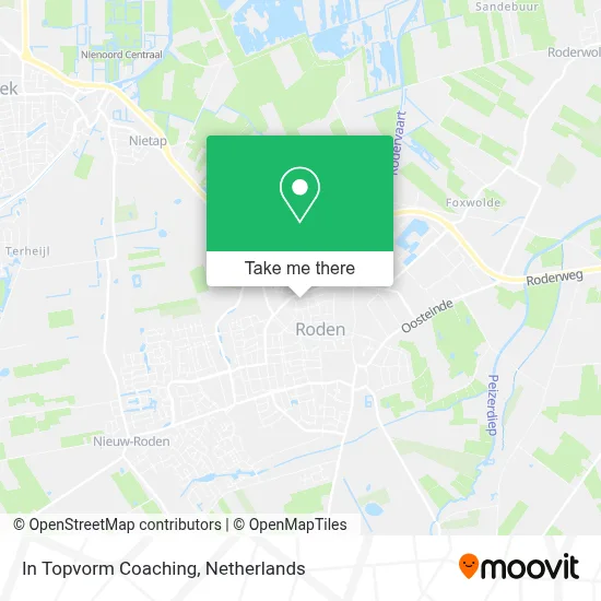 In Topvorm Coaching map