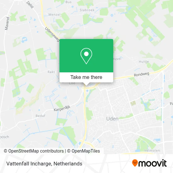 Vattenfall Incharge Karte