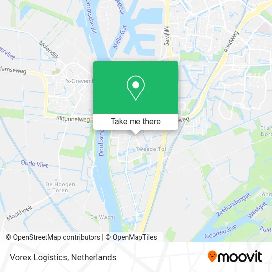 Vorex Logistics map