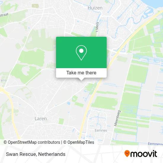 Swan Rescue map