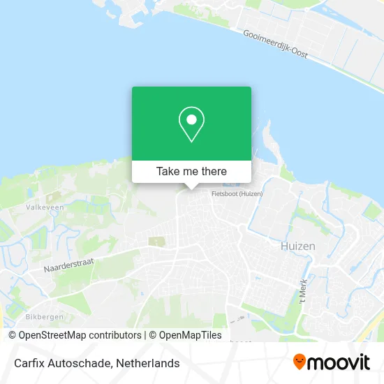 Carfix Autoschade Karte