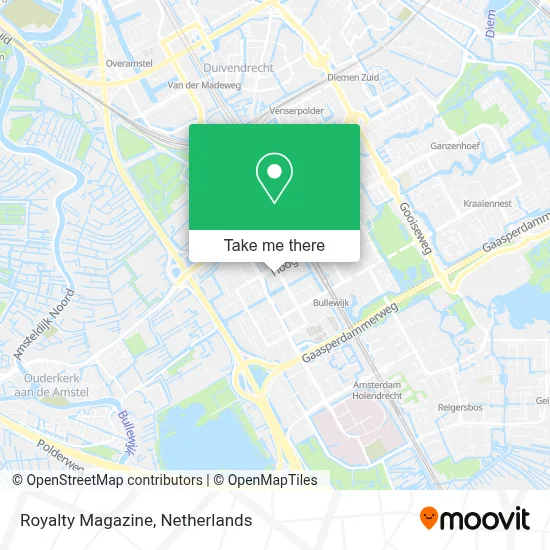 Royalty Magazine map