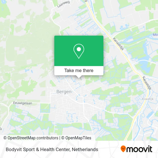 Bodyvit Sport & Health Center map