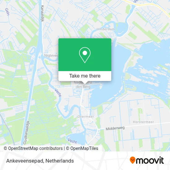 Ankeveensepad map