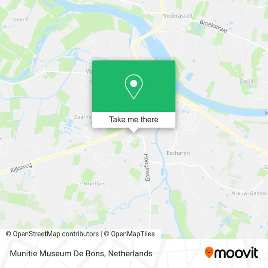 Munitie Museum De Bons map