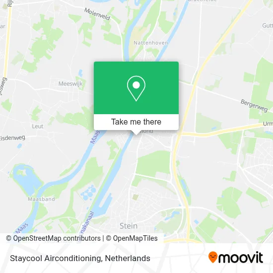 Staycool Airconditioning map