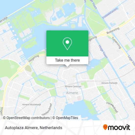 Autoplaza Almere map