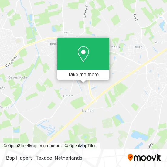 Bsp Hapert - Texaco map