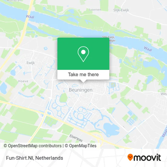 Fun-Shirt.Nl map