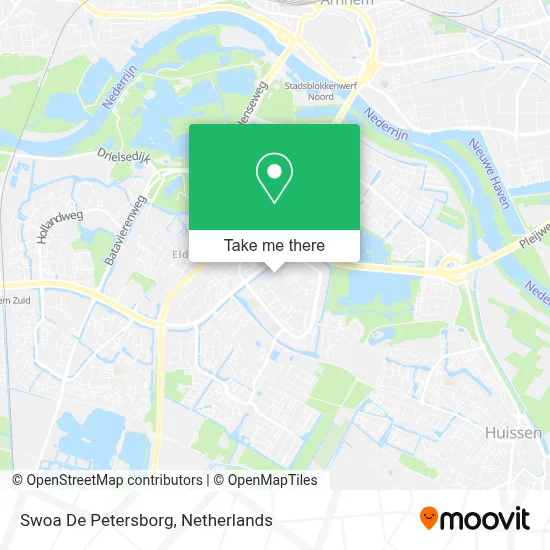 Swoa De Petersborg map