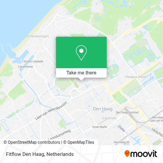 Fitflow Den Haag map
