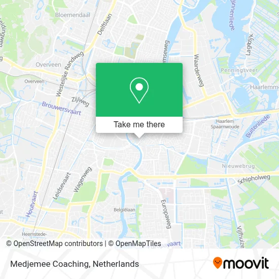 Medjemee Coaching map