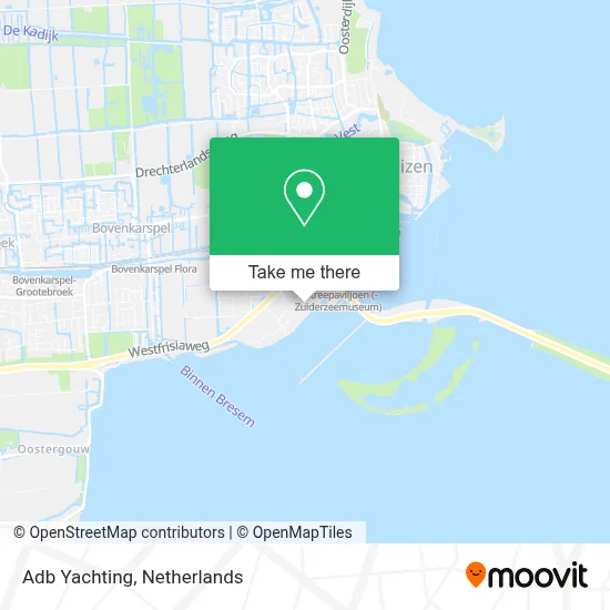 Adb Yachting map