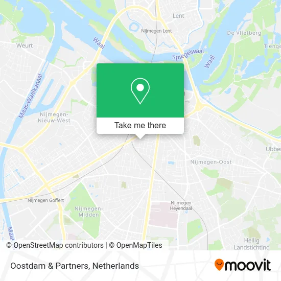 Oostdam & Partners map