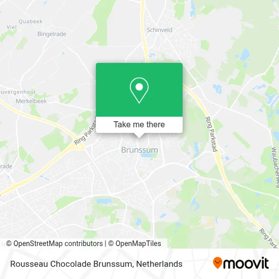 Rousseau Chocolade Brunssum map