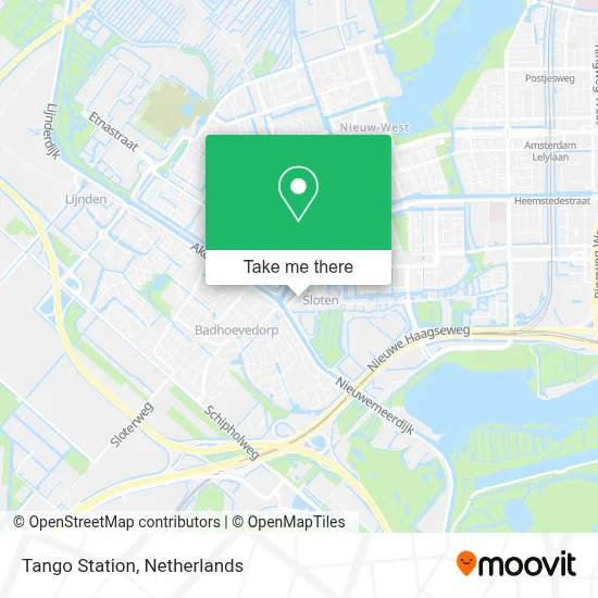 Tango Station map