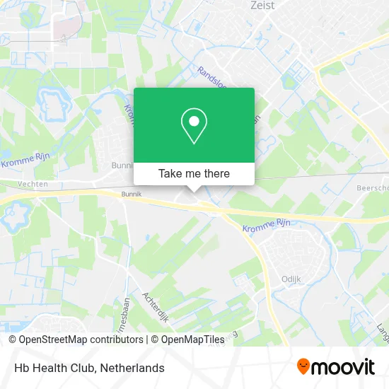 Hb Health Club map